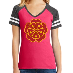 Women's Game V-Neck Tee Thumbnail