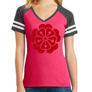Women's Game V-Neck Tee Thumbnail