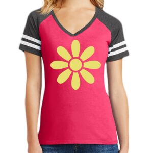 Women's Game V-Neck Tee Thumbnail