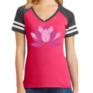 Women's Game V-Neck Tee Thumbnail