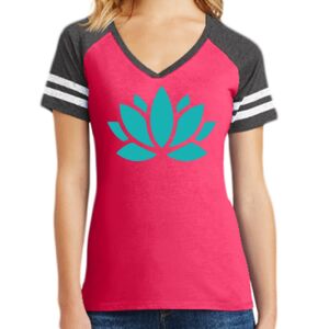 Women's Game V-Neck Tee Thumbnail