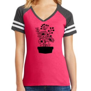 Women's Game V-Neck Tee Thumbnail