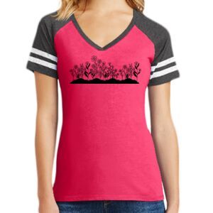 Women's Game V-Neck Tee Thumbnail