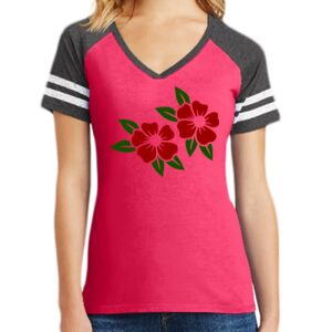 Women's Game V-Neck Tee Thumbnail
