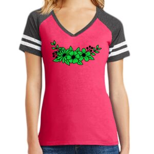 Women's Game V-Neck Tee Thumbnail