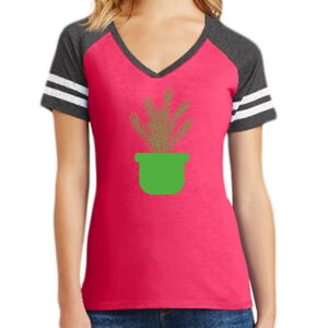 Women's Game V-Neck Tee Thumbnail