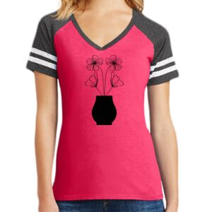Women's Game V-Neck Tee Thumbnail
