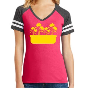 Women's Game V-Neck Tee Thumbnail