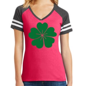 Women's Game V-Neck Tee Thumbnail