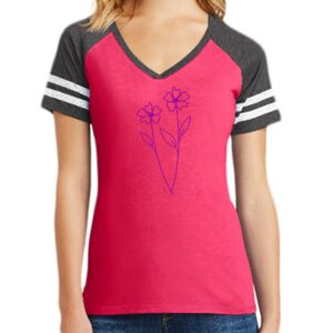 Women's Game V-Neck Tee Thumbnail