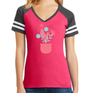 Women's Game V-Neck Tee Thumbnail