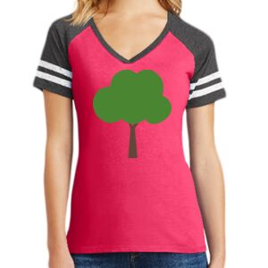 Women's Game V-Neck Tee Thumbnail