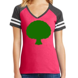 Women's Game V-Neck Tee Thumbnail