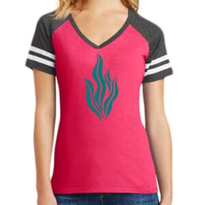 Women's Game V-Neck Tee Thumbnail