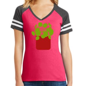 Women's Game V-Neck Tee Thumbnail
