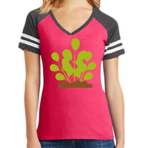 Women's Game V-Neck Tee Thumbnail