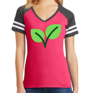 Women's Game V-Neck Tee Thumbnail