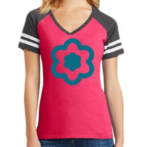 Women's Game V-Neck Tee Thumbnail