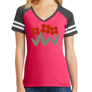 Women's Game V-Neck Tee Thumbnail