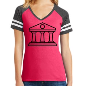 Women's Game V-Neck Tee Thumbnail