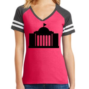 Women's Game V-Neck Tee Thumbnail