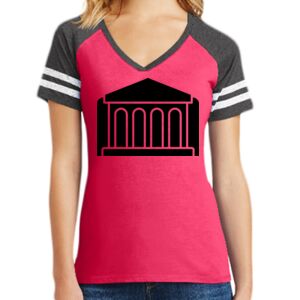 Women's Game V-Neck Tee Thumbnail