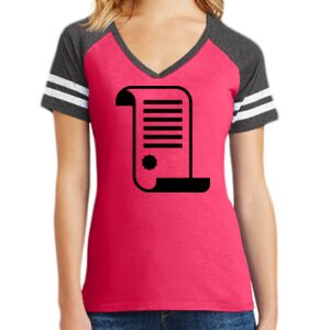 Women's Game V-Neck Tee Thumbnail