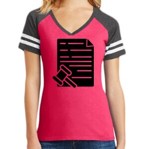 Women's Game V-Neck Tee Thumbnail