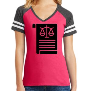 Women's Game V-Neck Tee Thumbnail