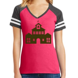 Women's Game V-Neck Tee Thumbnail