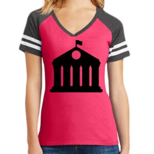 Women's Game V-Neck Tee Thumbnail
