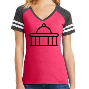 Women's Game V-Neck Tee Thumbnail