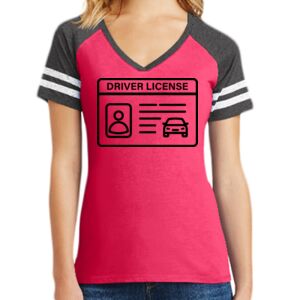 Women's Game V-Neck Tee Thumbnail