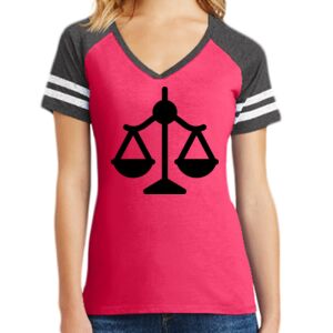 Women's Game V-Neck Tee Thumbnail