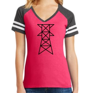 Women's Game V-Neck Tee Thumbnail