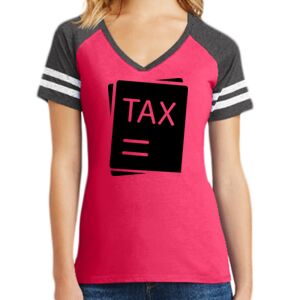 Women's Game V-Neck Tee Thumbnail