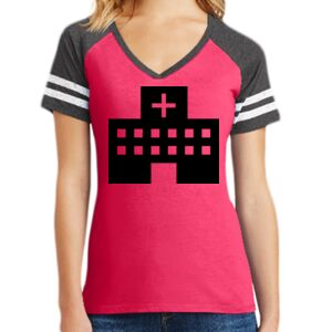 Women's Game V-Neck Tee Thumbnail