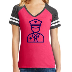 Women's Game V-Neck Tee Thumbnail