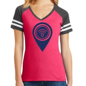 Women's Game V-Neck Tee Thumbnail