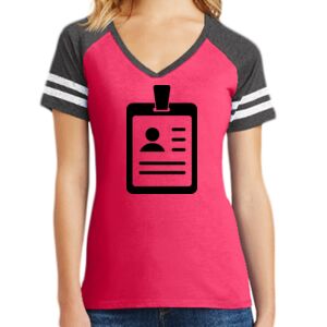 Women's Game V-Neck Tee Thumbnail
