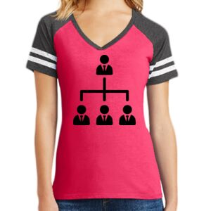 Women's Game V-Neck Tee Thumbnail