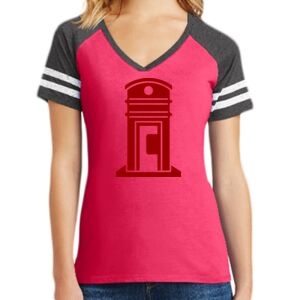 Women's Game V-Neck Tee Thumbnail