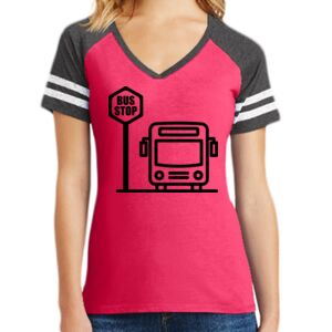 Women's Game V-Neck Tee Thumbnail