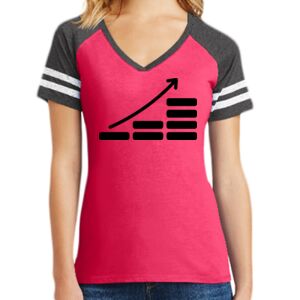 Women's Game V-Neck Tee Thumbnail