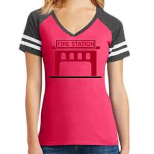 Women's Game V-Neck Tee Thumbnail