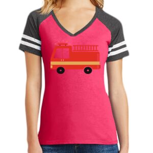 Women's Game V-Neck Tee Thumbnail