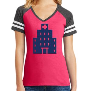 Women's Game V-Neck Tee Thumbnail