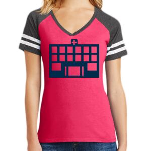 Women's Game V-Neck Tee Thumbnail