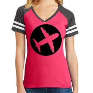Women's Game V-Neck Tee Thumbnail