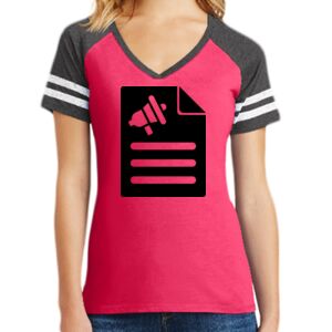 Women's Game V-Neck Tee Thumbnail